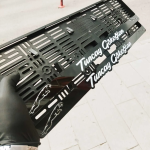 Plakalık Isimli Kişiye Özel Lazer Kesim Pleksi Takmatik (2 Adet )